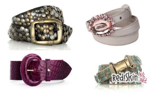 Модные женские ремни