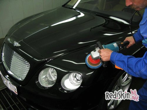 Восстановительная полировка кузова автомобиля