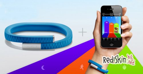 Браслет Jawbone, предназначенный для правильного образа жизни