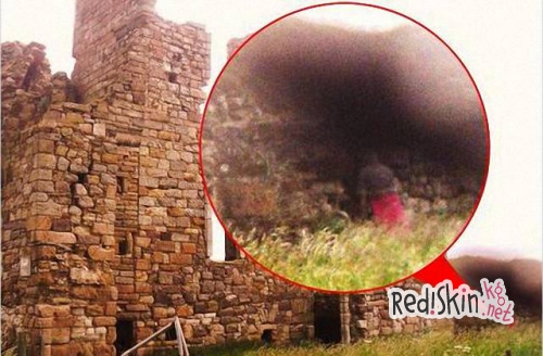 Фигура призрака сфотографирована в Ньюаркском замке