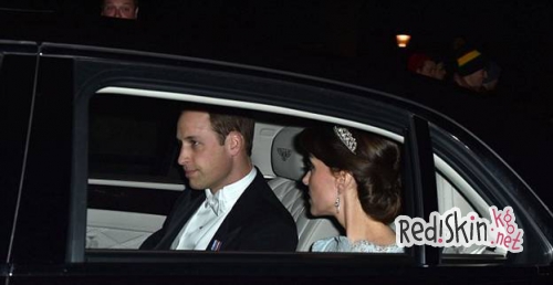 Герцогиня Кембриджская появилась в любимой тиаре принцессы Дианы Lover's Knot