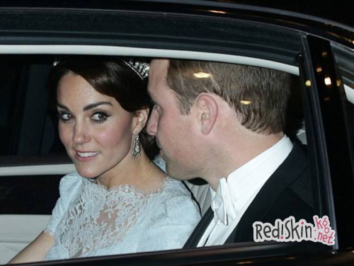 Герцогиня Кембриджская появилась в любимой тиаре принцессы Дианы Lover's Knot