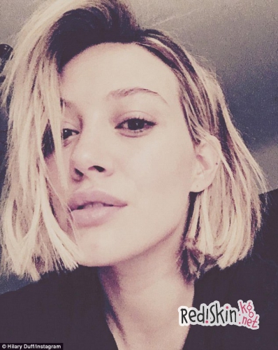 Хилари Дафф подстриглась