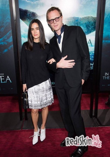 Крис Хемсворт и Эльза Патаки на нью-йоркской премьере фильма "В сердце моря"