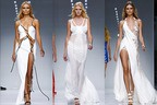 Донателла Версаче собрала всех супермоделей на шоу Atelier Versace (фоторепортаж)