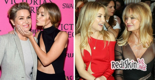 10 знаменитых мам и дочерей похожих друг на друга