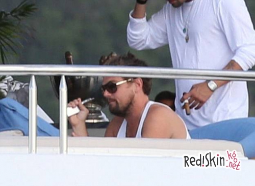 Джастин Бибер спел на новогодней вечеринке Леонардо Ди Каприо