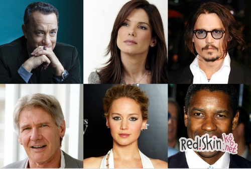 Названы имена рейтинга "Cамых любимых кинозвезд США"