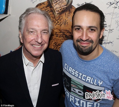 Умер Алан Рикман, которого многие знают как профессора Снегга в фильмах о Гарри Поттере