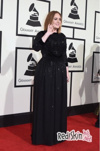 Адель: " Я из-за "Грэмми" весь день проплакала" (видео)