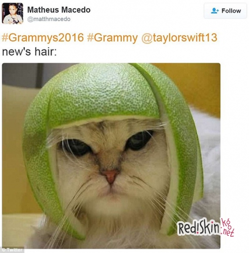 Новая стрижка Тейлор Свифт вызвала множество шутливых мемов