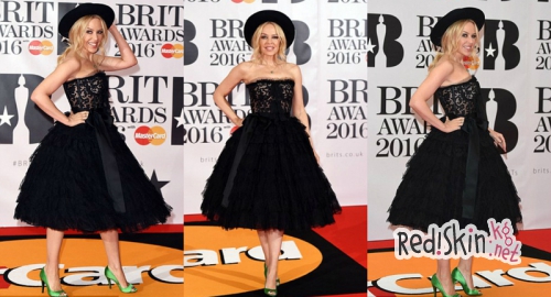 Поп-дивы Кайли Миноуг, Рианна, Адель и другие звезды на красной дорожке BRIT Awards 2016