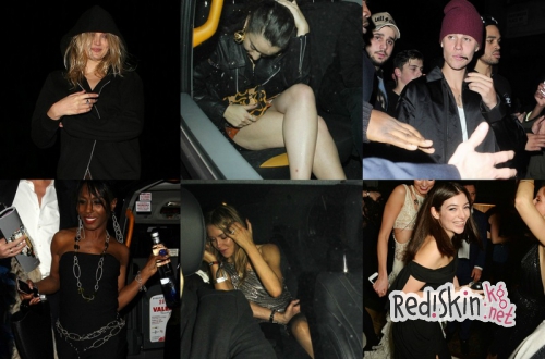 Пьяные звезды после вручения премии BRIT Awards 2016