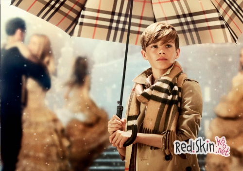 Сын Дэвида и Виктории Бекхэм снял фотосессию для модного бренда