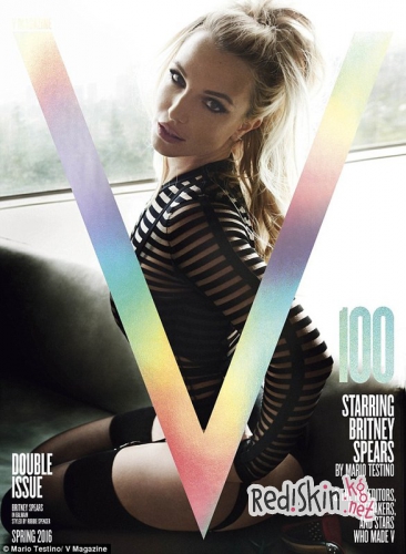 Новая фотосессия Бритни Спирс для журнала V - очередная причина для рассуждений о фотошопе