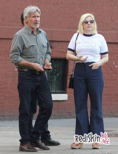 Отцы и дети: Харрисон Форд со своей дочерью Джорджией, которой недавно посвятил эмоциональную речь