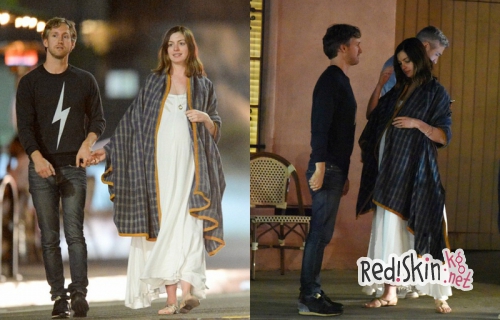 Энн Хэтэуэй родила сына