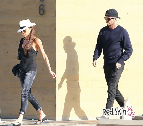 Развода не будет: Виктория и Дэвид Бекхэм отдыхают в Малибу