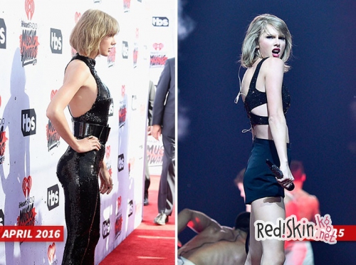 Тейлор Свифт увеличила ягодицы